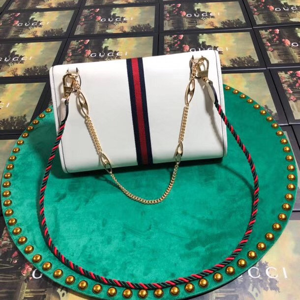 Gucci Rajah Medium Shoulder Bag White 564697