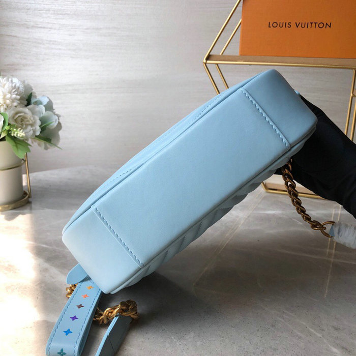 Louis Vuitton New Wave Camera Bag Blue M53682