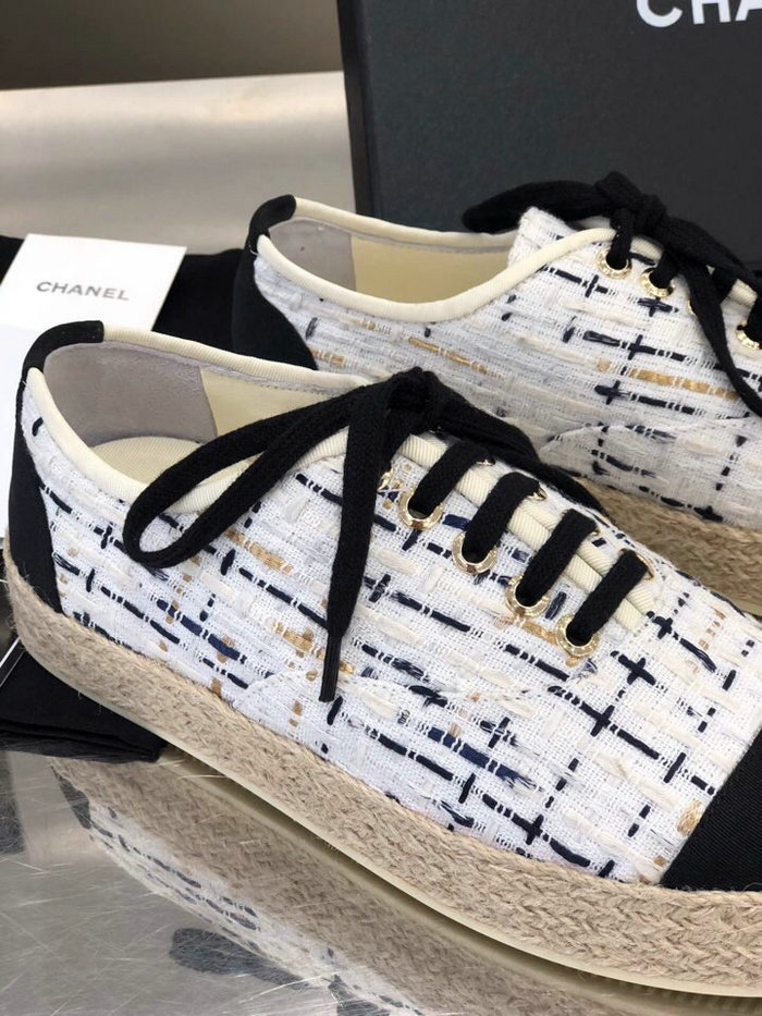 Chanel Tweed Sneakers C18062