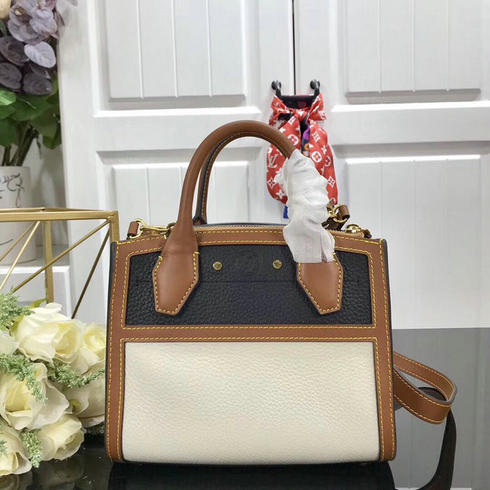 Louis Vuitton City Steamer Mini White and Black M53804