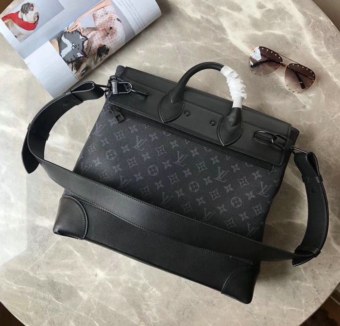 Louis Vuitton Monogram Eclipse Steamer PM M44473