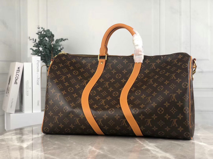 Louis Vuitton Monogram Canvas Keepall Bandouliere 50 M44474