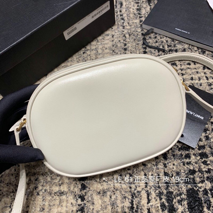 Saint Laurent Le 61 Camera Bag White 582673