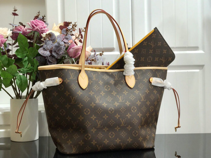 Louis Vuitton Monogram Canvas Neverfull PM Yellow M41000