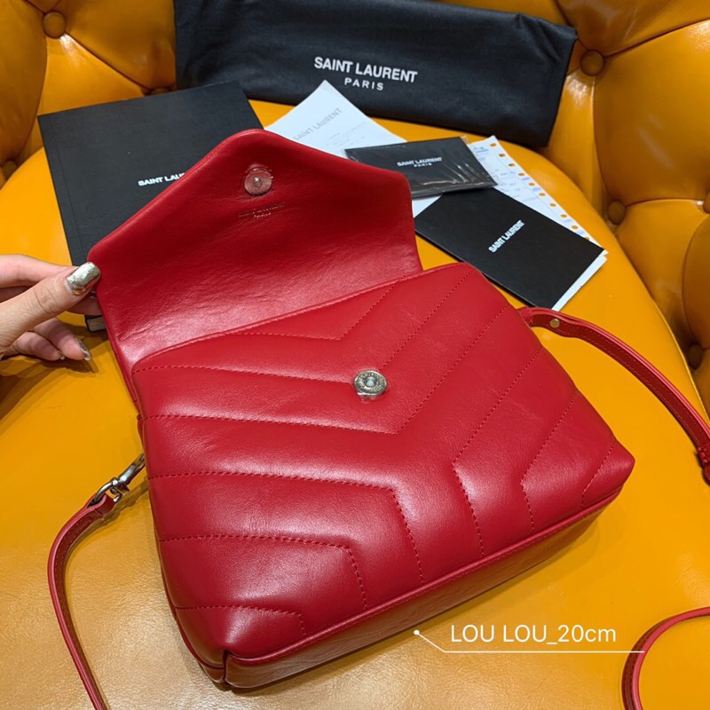 Saint Laurent Loulou Toy Bag Red 467072