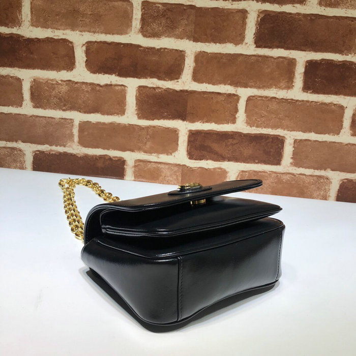 Gucci Leather Mini Shoulder Bag Black 576423