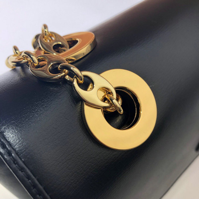 Gucci Leather Small Shoulder Bag Black 576421