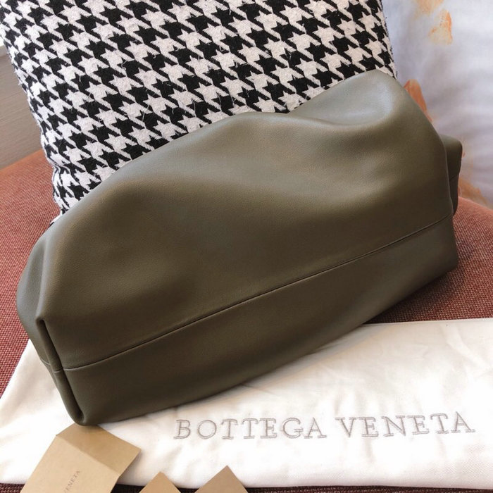 Bottega Veneta The Pouch In Green Butter Calf 576227