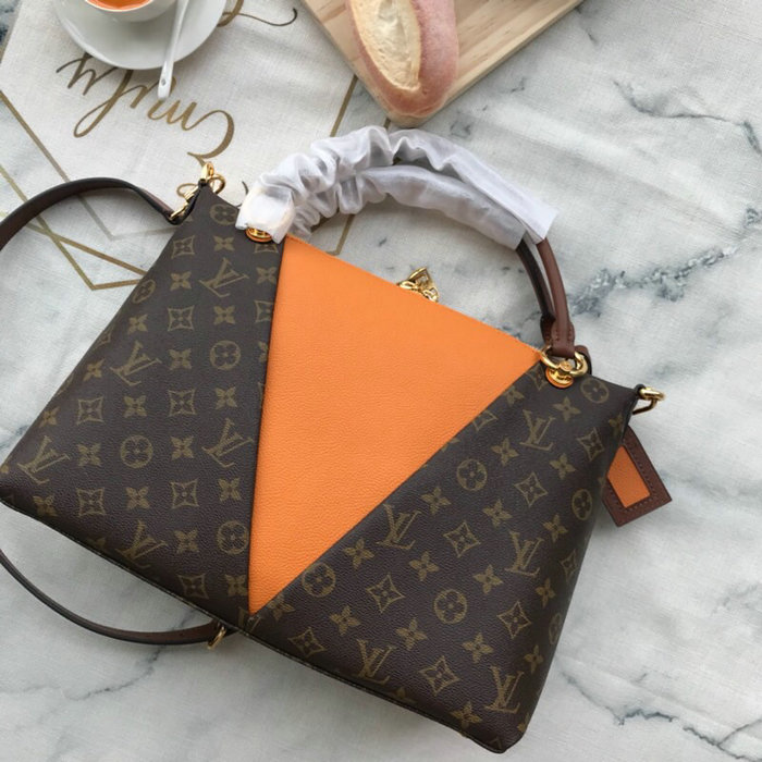 Louis Vuitton Monogram Canvas V Tote MM Safran M43948