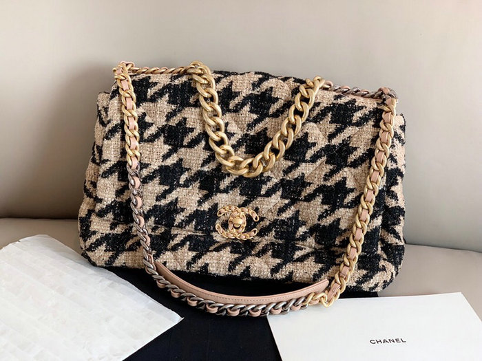 Chanel 19 Maxi Flap Bag Beige AS1162