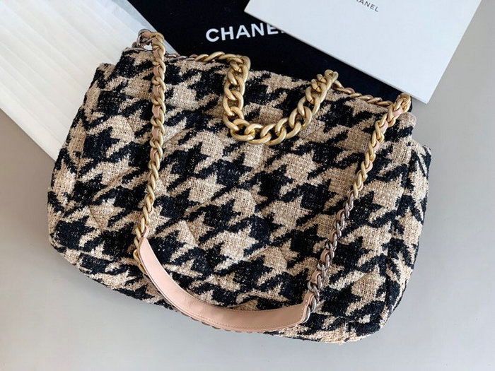 Chanel 19 Maxi Flap Bag Beige AS1162