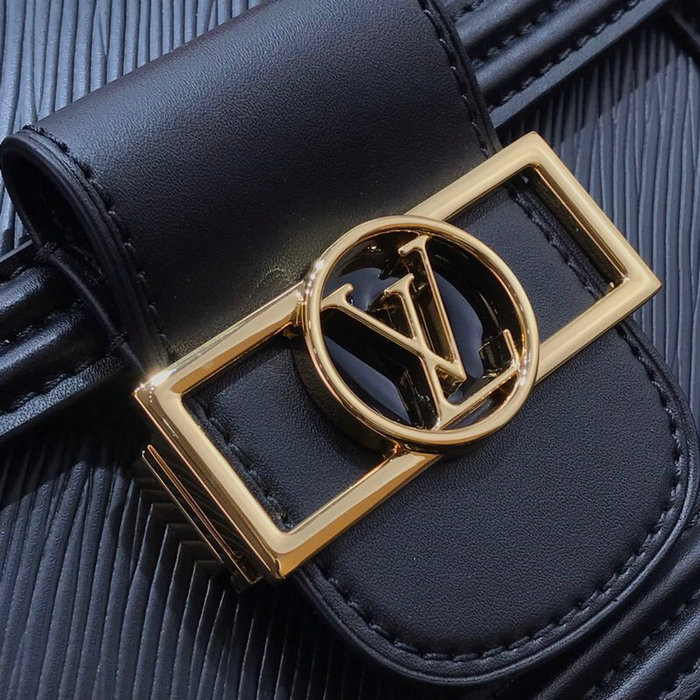 Louis Vuitton Epi Leather Mini Dauphine Black M90499