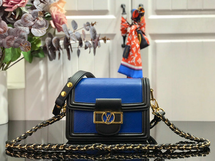 Louis Vuitton Epi Leather Mini Dauphine Blue M90499