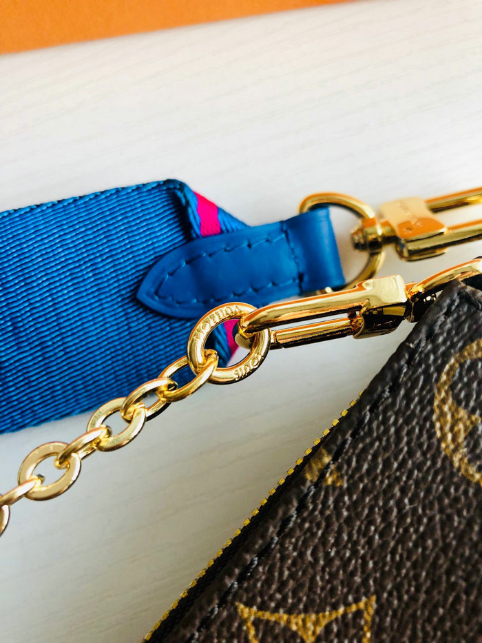Louis Vuitton Multi Pochette Accessoires Blue M44823