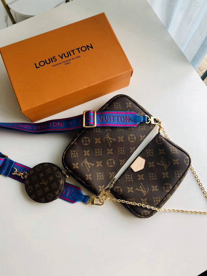 Louis Vuitton Multi Pochette Accessoires Blue M44823