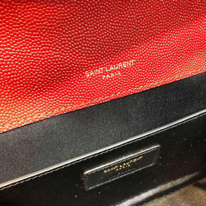 Saint Laurent Envelope Medium Bag Red 487206