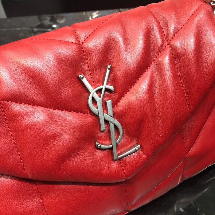 Saint Laurent Loulou Puffer Small Bag Red 577476