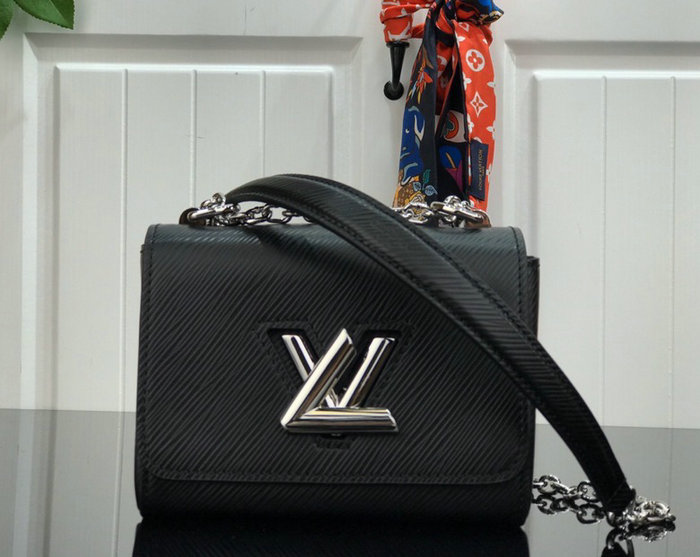 Louis Vuitton Epi Leather Twist Mini Noir M56117