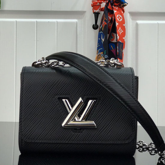 Louis Vuitton Epi Leather Twist Mini Noir M56117