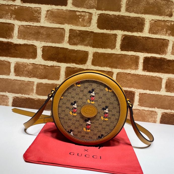 Disney x Gucci Round Shoulder Bag 603938