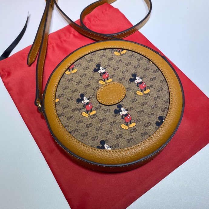 Disney x Gucci Round Shoulder Bag 603938