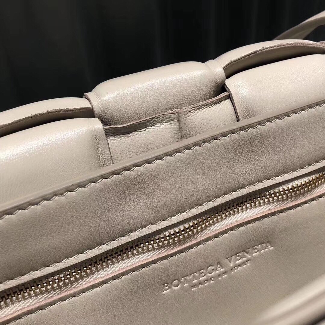 Bottega Veneta Padded Cassette Bag White 591970