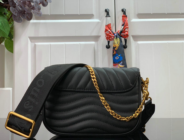 Louis Vuitton New Wave Multi Pochette Black M56468