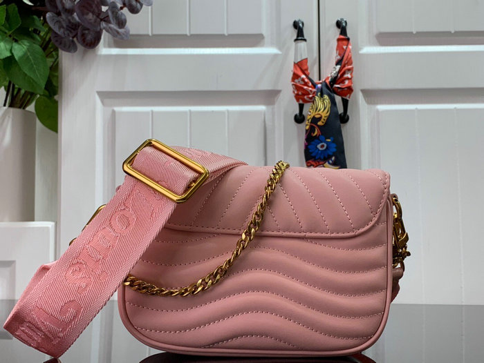 Louis Vuitton New Wave Multi Pochette Pink M56468