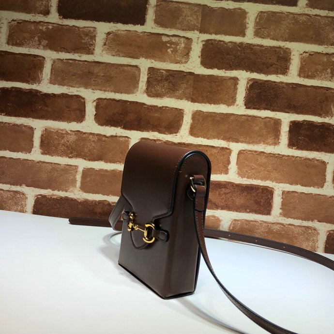 Gucci Horsebit 1955 Mini Bag Brown 625615