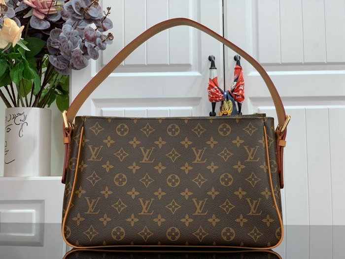 Louis Vuitton Monogram Viva Cite GM Shoulder Bag M51160