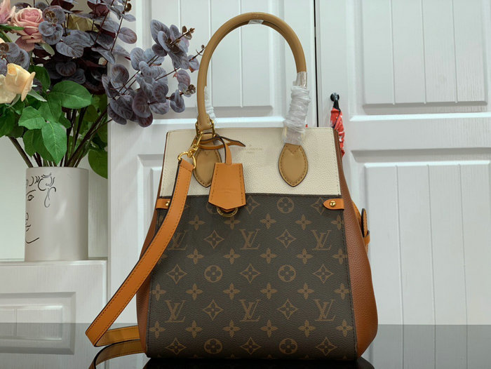 Louis Vuitton Fold Tote MM Brown M45409