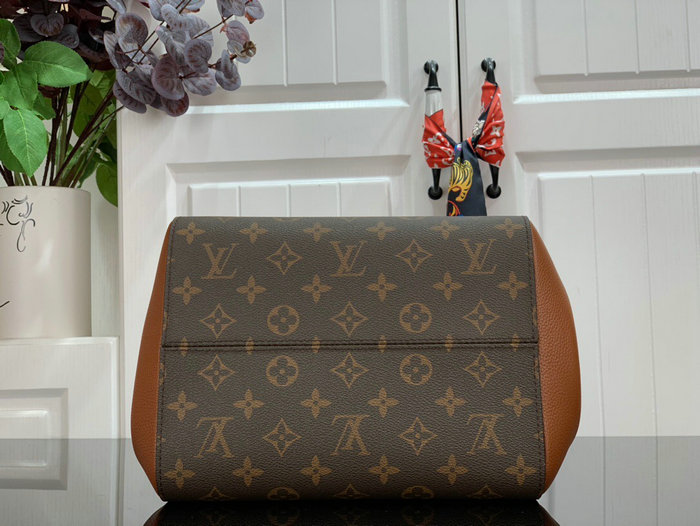 Louis Vuitton Fold Tote MM Brown M45409