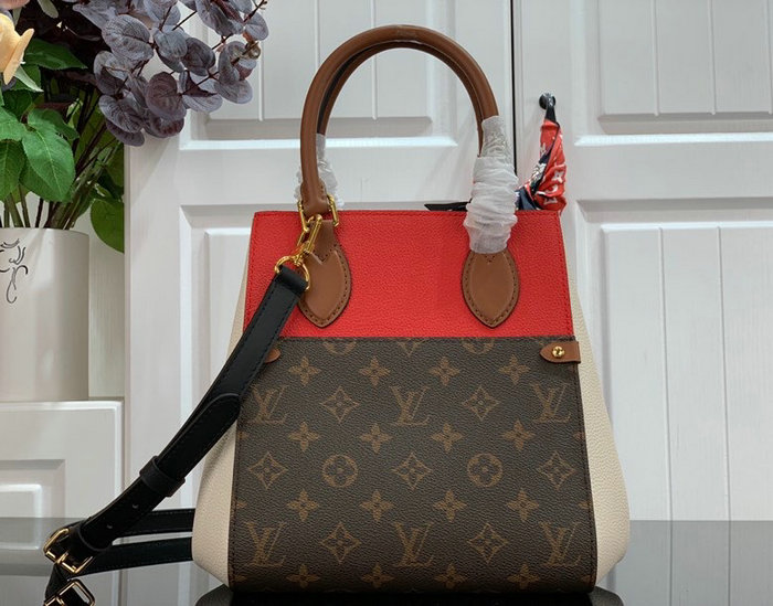 Louis Vuitton Fold Tote PM Red M45389