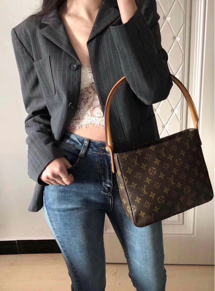 Louis Vuitton Monogram Looping MM M51146 Bag