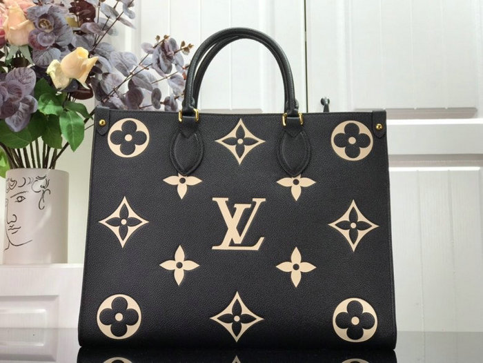 Louis Vuitton Onthego MM Noir M45495