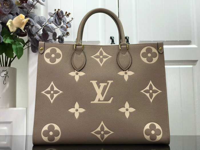 Louis Vuitton Onthego MM Tourterelle M45494