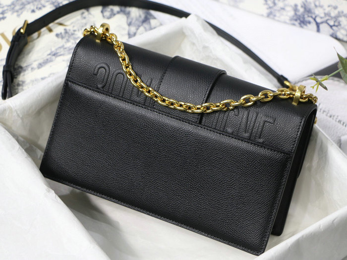 Dior Grained Calfskin 30 Montaigne Chain Bag Black M9208