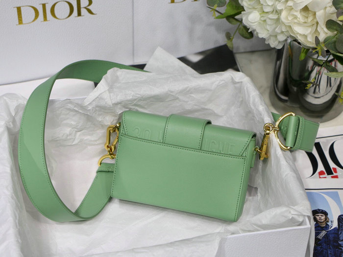 Dior Smooth Calfskin 30 Montaigne Box Bag Green M9032