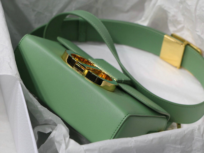 Dior Smooth Calfskin 30 Montaigne Box Bag Green M9032