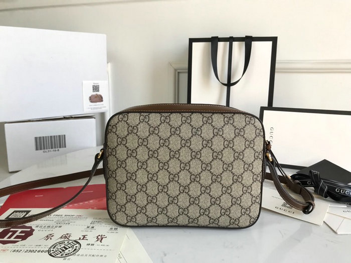 Gucci Horsebit 1955 Small Shoulder Bag Brown 645454