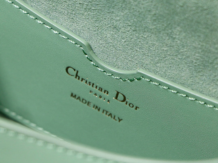 Medium Dior Box Calfskion Bobby Bag Mint Green M9319