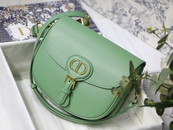 Medium Dior Box Calfskion Bobby Bag Mint Green M9319