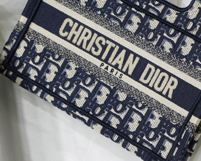 Dior Mini Book Tote Blue M1286