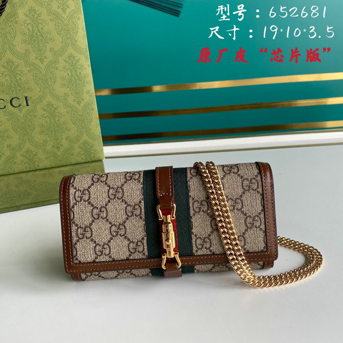 Gucci Jackie 1961 Chain Wallet 652681