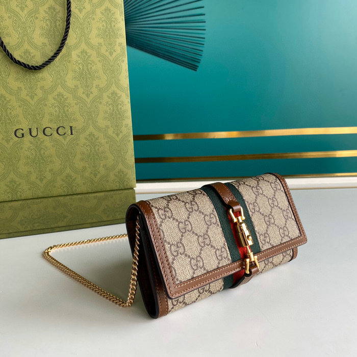 Gucci Jackie 1961 Chain Wallet 652681