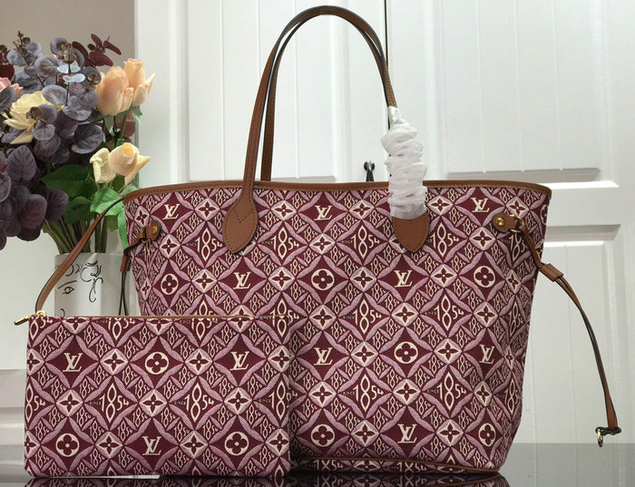 Louis Vuitton SINCE 1854 NEVERFULL MM Bordeaux M57230