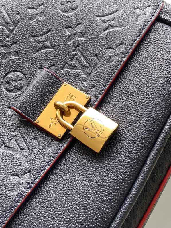 Louis Vuitton Monogram Empreinte Marignan Blue M44544