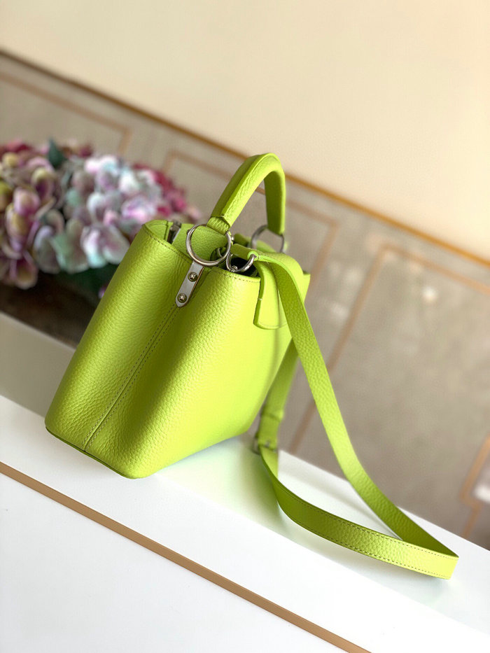 Louis Vuitton Capucines BB Lime Green M94517