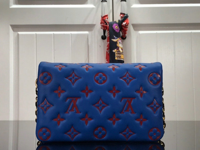 Louis Vuitton Pochette Coussin Blue M80742