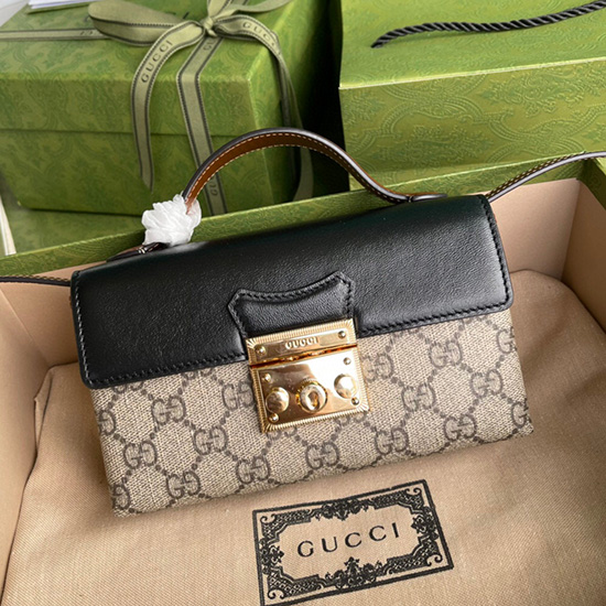 Gucci Padlock Mini Bag Black 652683